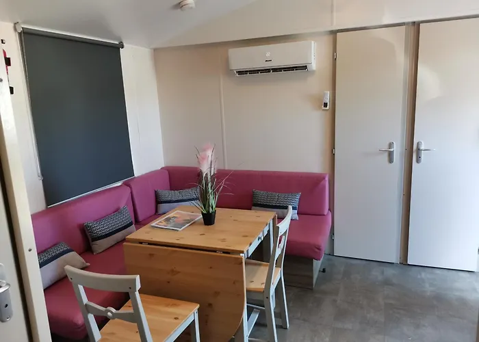 Campingplatz Zen Mobil Occitanie 6p Confort & Climatisation *