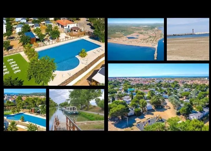 Campingplatz Zen Mobil Occitanie 6p Confort & Climatisation